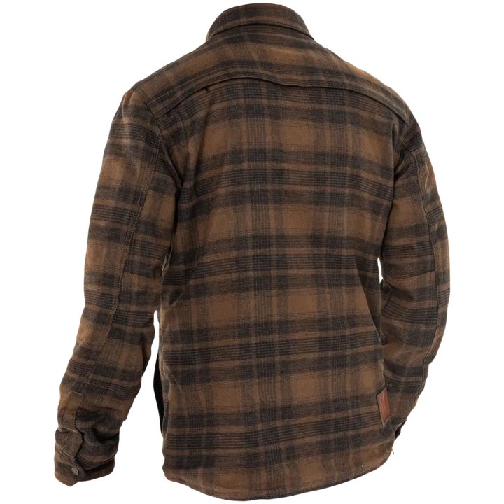 MC-Jacka Motoshirt Brun JOHN DOE Small – bild 6