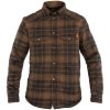 MC-Jacka Motoshirt Brun JOHN DOE Small – miniatyr 1