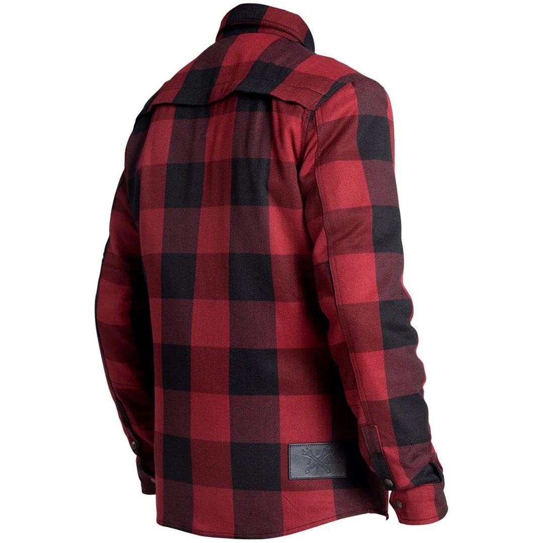 Mc-jacka Motoshirt Röd JOHN DOE Small – bild 5