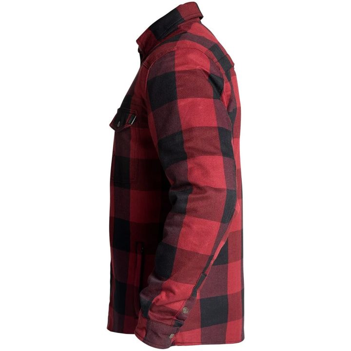 Mc-jacka Motoshirt Röd JOHN DOE Small – bild 9