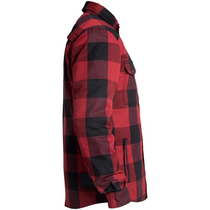 Mc-jacka Motoshirt Röd JOHN DOE Small – bild 10
