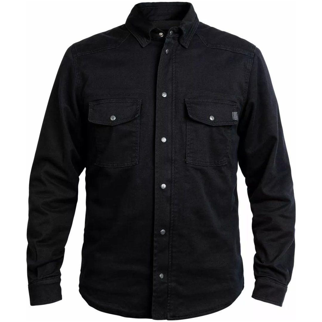 Mc-jacka Motoshirt Svart JOHN DOE Small