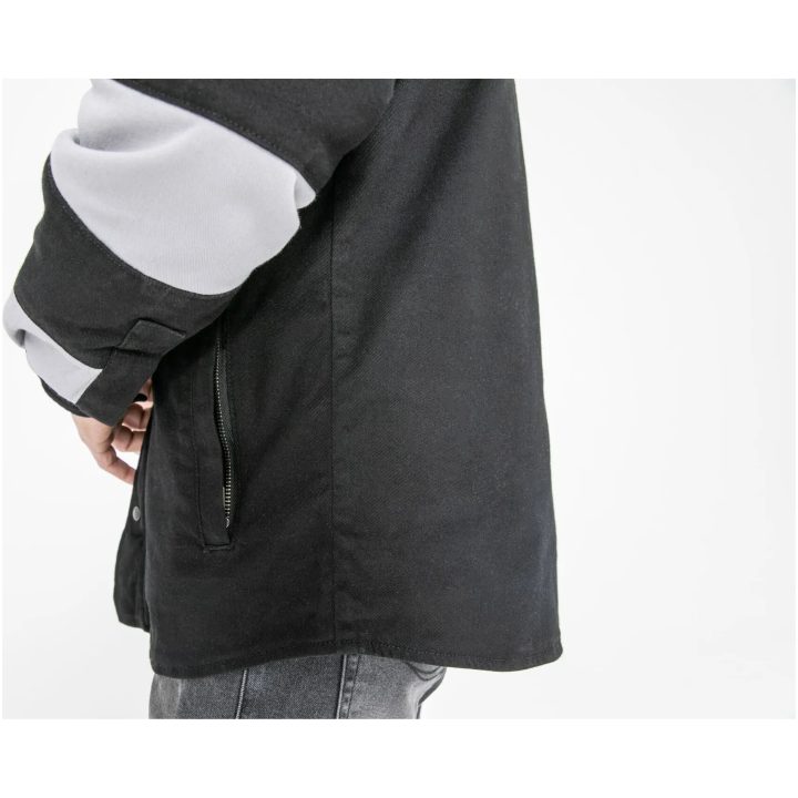 Mc-jacka Motoshirt Svart/grå JOHN DOE Small – bild 4