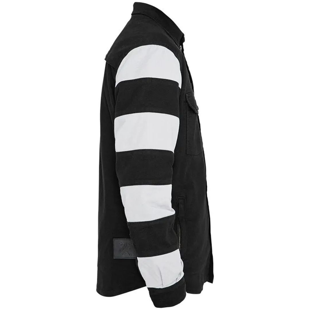 Mc-jacka Motoshirt Svart/grå JOHN DOE Small – bild 5