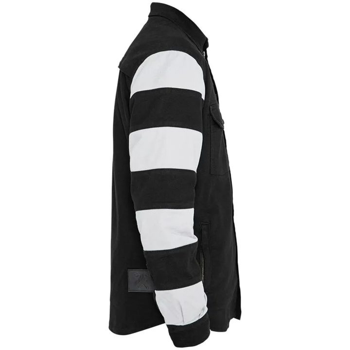 Mc-jacka Motoshirt Svart/grå JOHN DOE Small – bild 5