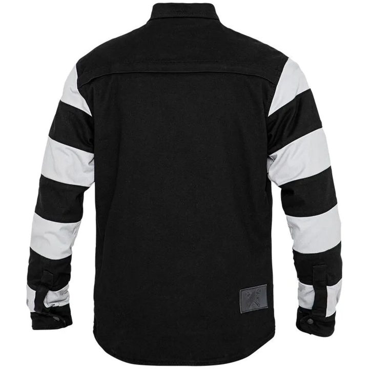 Mc-jacka Motoshirt Svart/grå JOHN DOE Small – bild 7