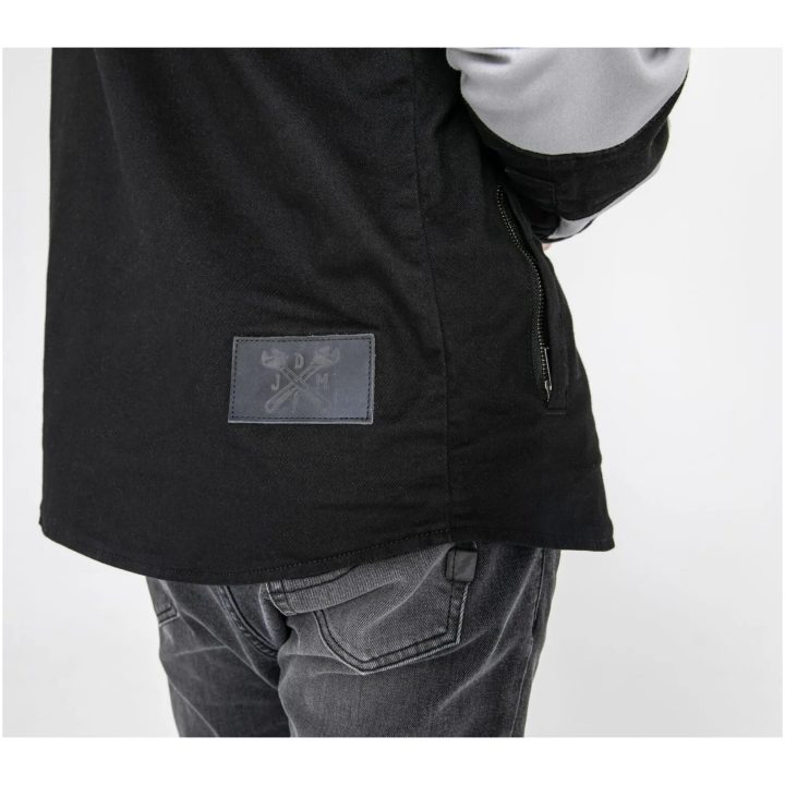 Mc-jacka Motoshirt Svart/grå JOHN DOE Small – bild 8