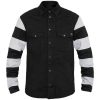Mc-jacka Motoshirt Svart/grå JOHN DOE Small – miniatyr 1