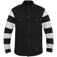 Mc-jacka Motoshirt Svart/grå JOHN DOE