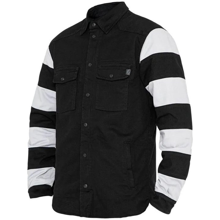 Mc-jacka Motoshirt Textil Svart/grå JOHN DOE XS – bild 6