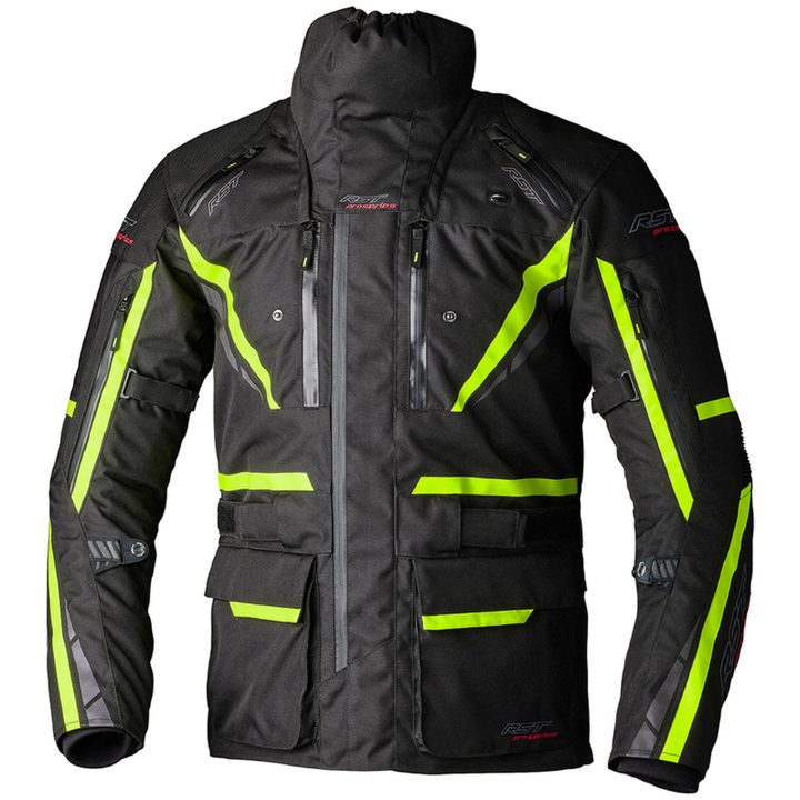 Mc-jacka Paragon 7 Textil Herr Svart/fluo Gul RST s – bild 2