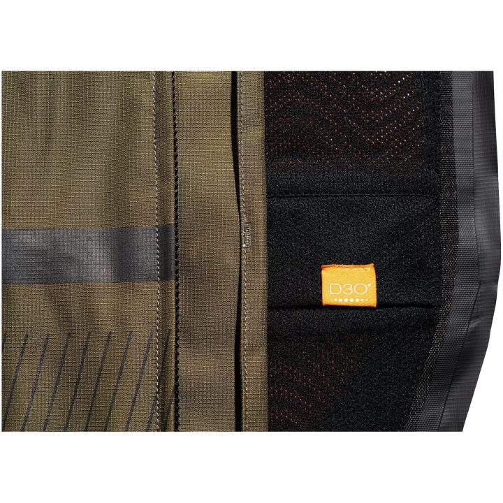 MC-Jacka PDX3 CE Olivgrön ICON Small – bild 2