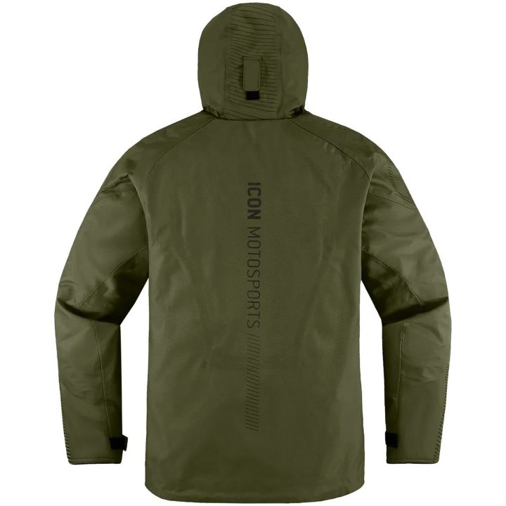 MC-Jacka PDX3 CE Olivgrön ICON Small – bild 4