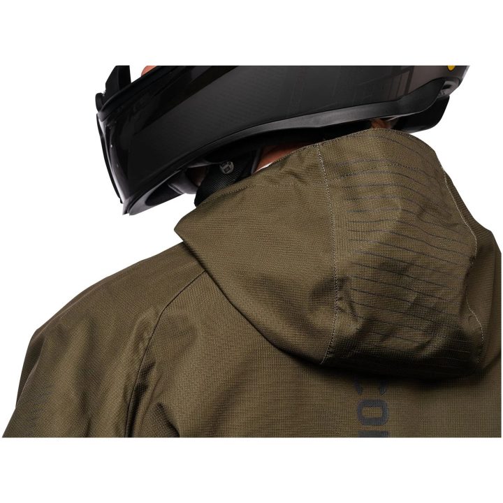 MC-Jacka PDX3 CE Olivgrön ICON Small – bild 5