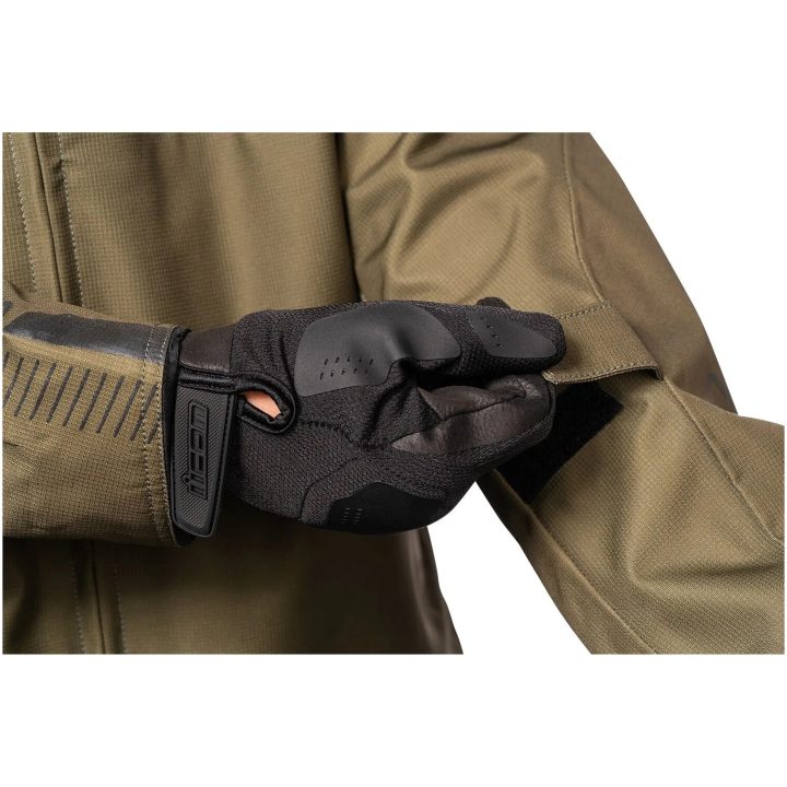 MC-Jacka PDX3 CE Olivgrön ICON Small – bild 6
