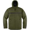 MC-Jacka PDX3 CE Olivgrön ICON Small – miniatyr 1