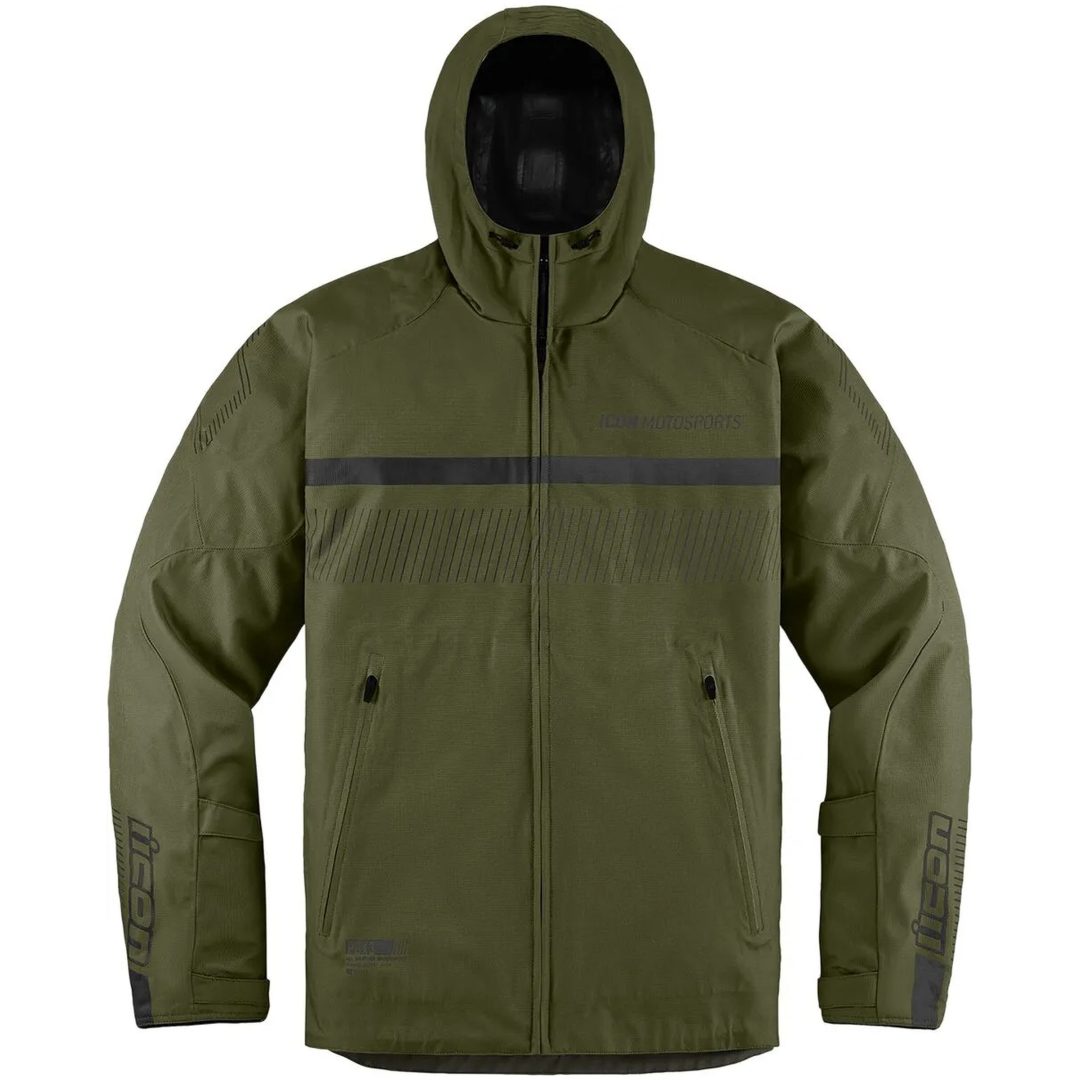 MC-Jacka PDX3 CE Olivgrön ICON Small