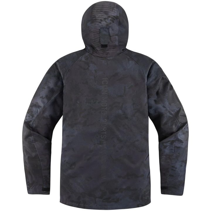 MC-Jacka PDX3 CE Svart Camo ICON Small – bild 9