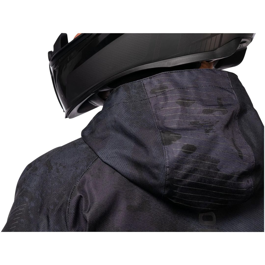MC-Jacka PDX3 CE Svart Camo ICON Small – bild 10