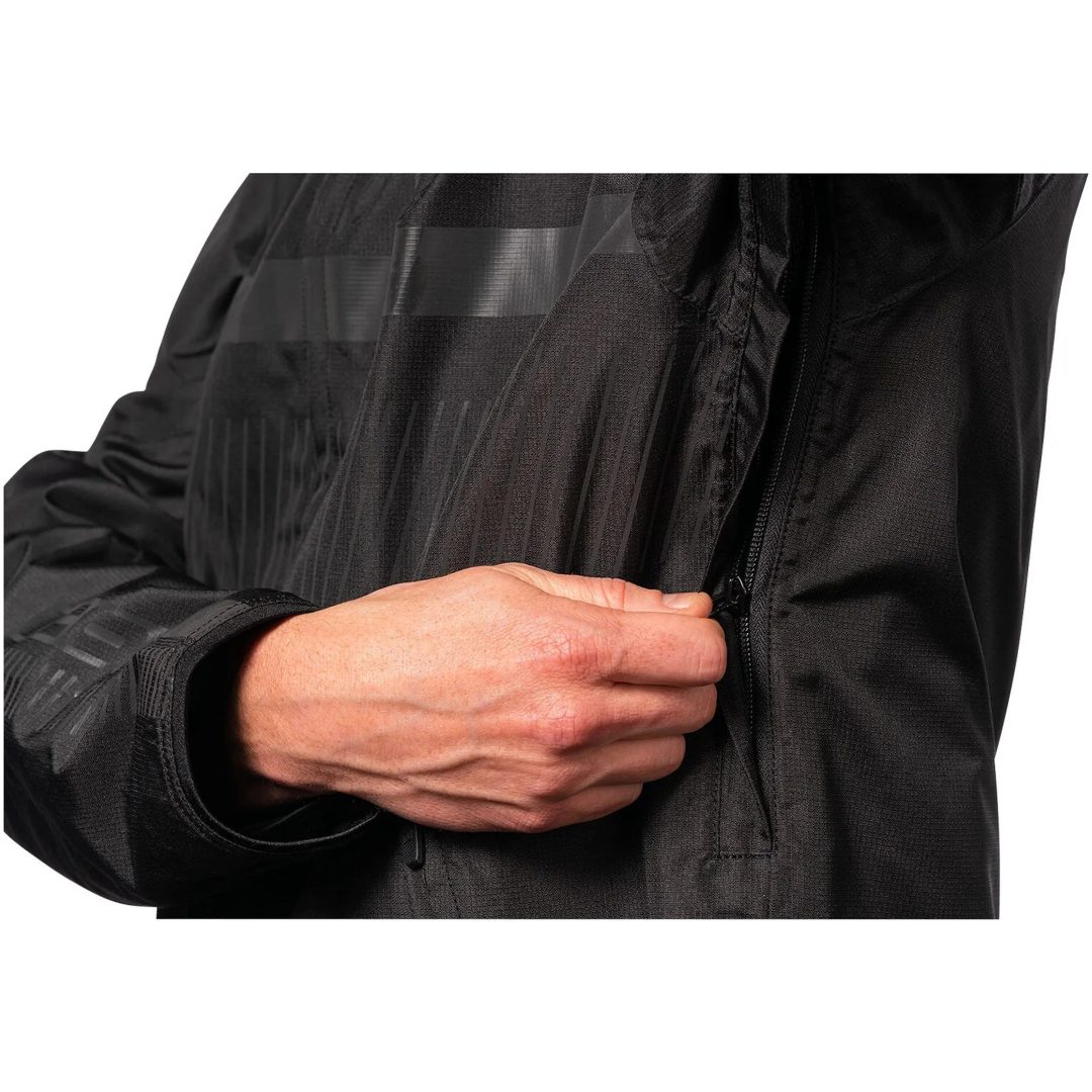 MC-Jacka PDX3 CE Svart ICON Small – bild 5