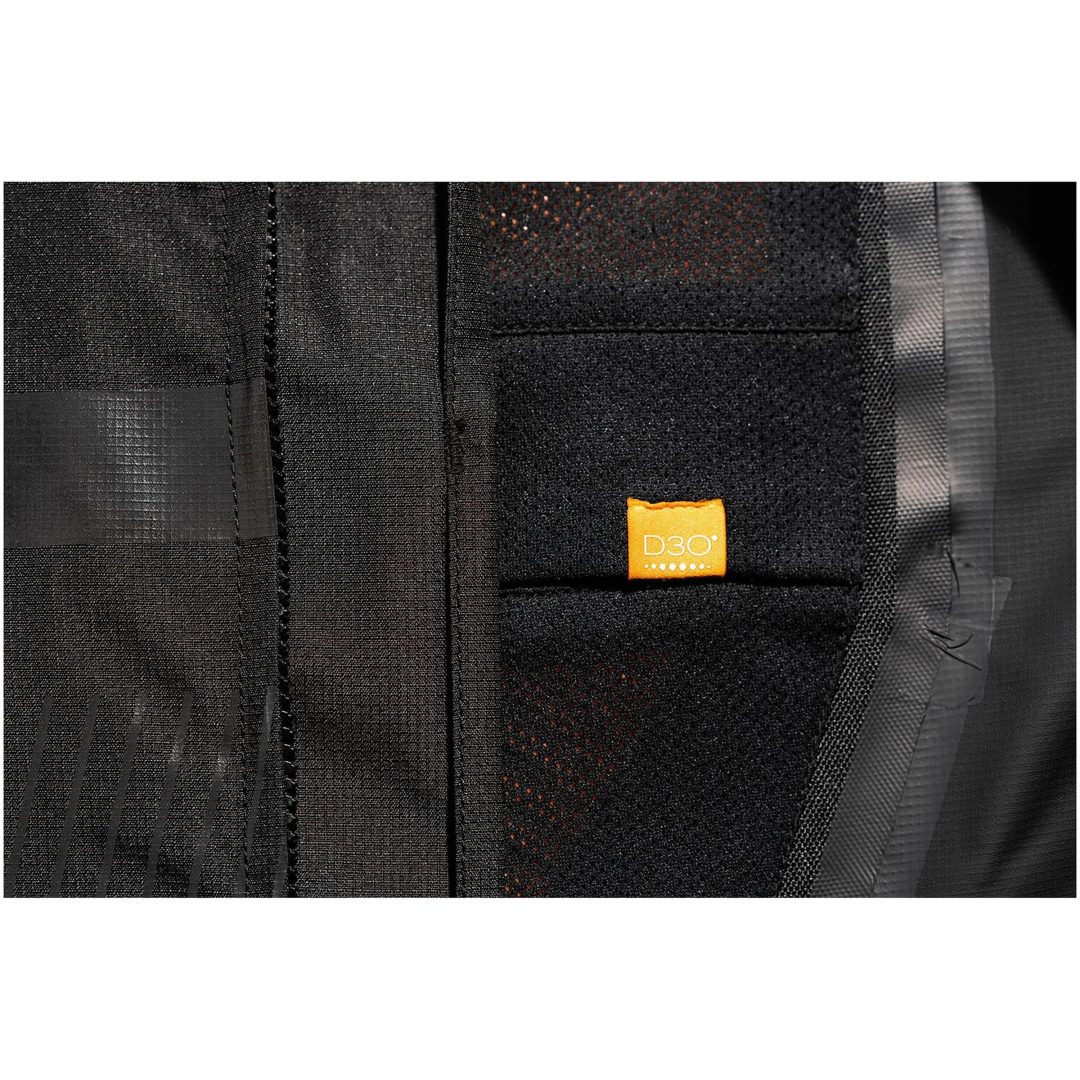 MC-Jacka PDX3 CE Svart ICON Small – bild 6