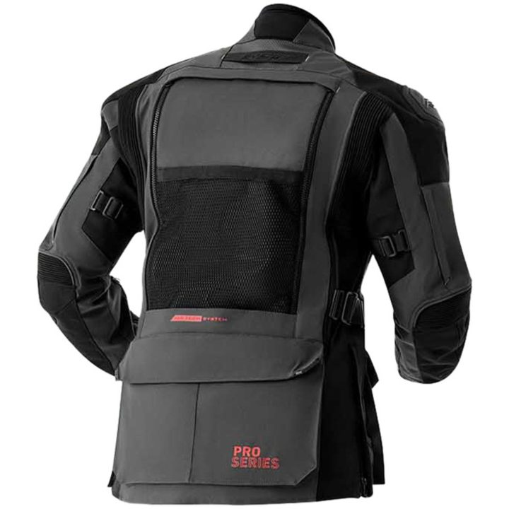 MC-Jacka Pro Series Adventure D3O Textil Grå Svart RST 40 – bild 3