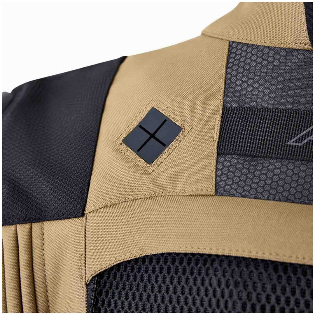 MC-Jacka Pro Series Adventure D3O Textil Sand Svart RST 40 – bild 3
