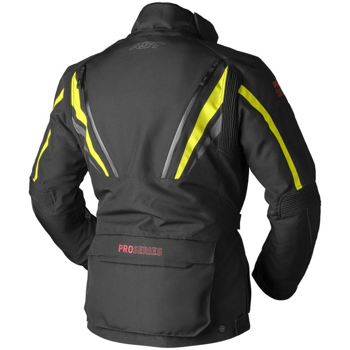 MC-Jacka Pro Series Paragon D3O Textil Svart Neongul RST s – bild 3