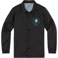 MC-Jacka Retroskull Svart ICON