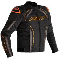 MC-Jacka S-1 CE Svart/Orange RST
