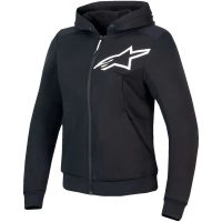 MC-Jacka Stella Chrome V2 Sport Svart ALPINESTARS