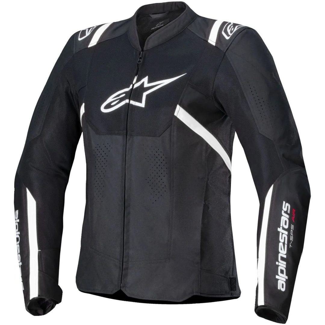 MC-Jacka Stella T-SPS Air v2 Dam Textil Svart ALPINESTARS XS