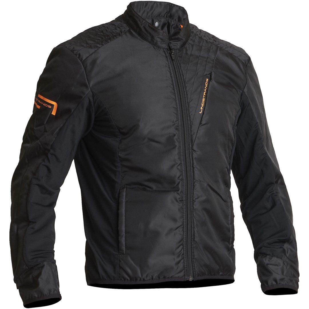 MC-Jacka Sunne Svart/Orange LINDSTRANDS 48 – bild 5