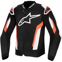 MC-Jacka T-GP Air Textil Svart/Röd ALPINESTARS