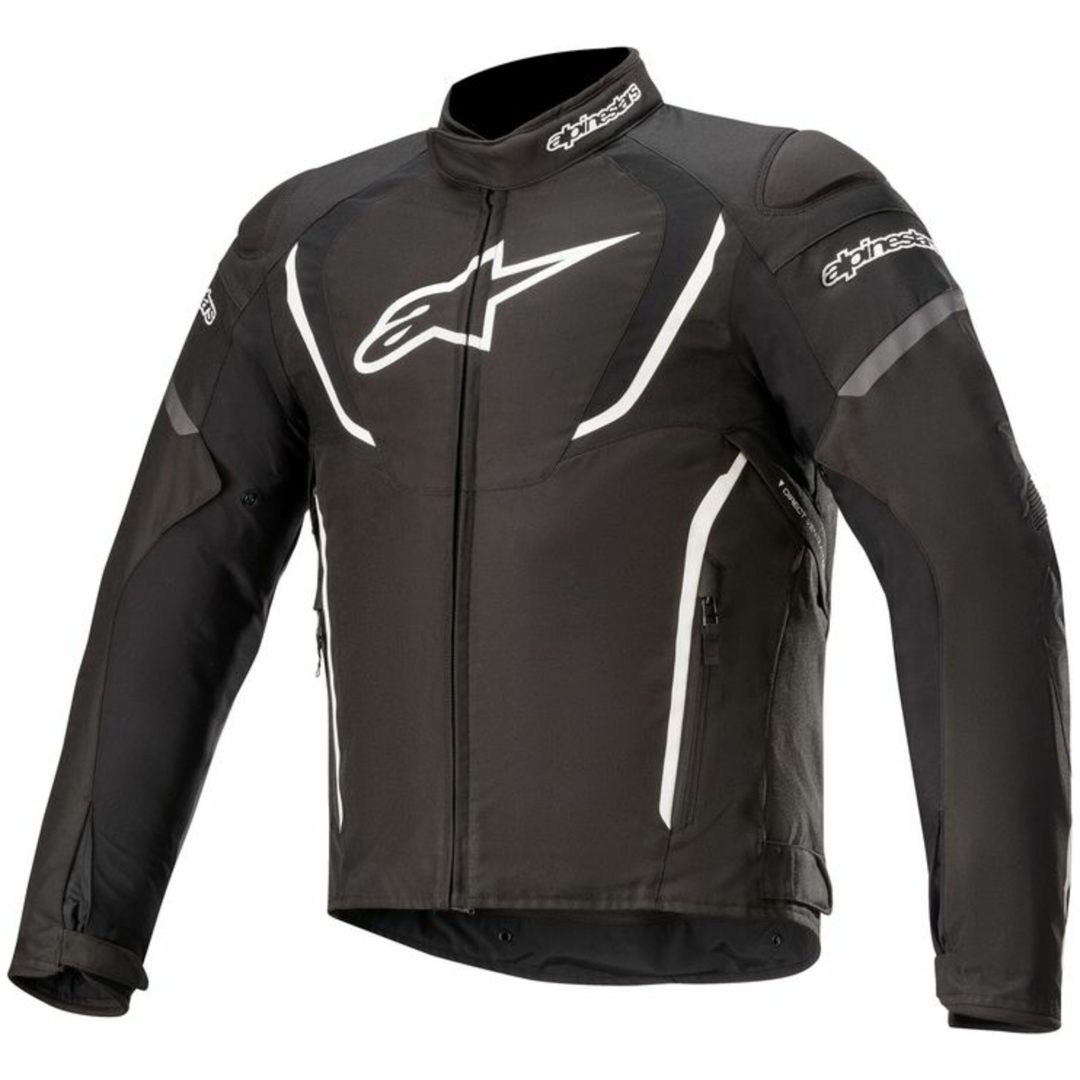 MC-Jacka T-Jaws v3 Vattentät Svart/Vit Alpinestars Large