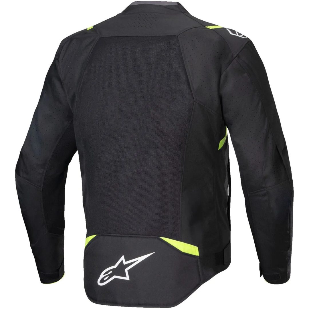 MC-Jacka T-SPS Air v2 Textil Svart/Gul ALPINESTARS Small – bild 7