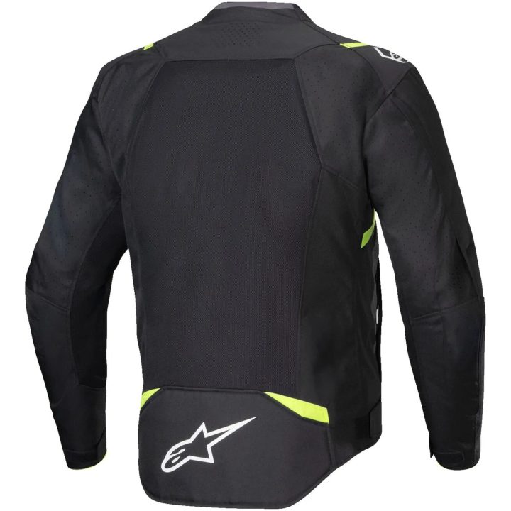 MC-Jacka T-SPS Air v2 Textil Svart/Gul ALPINESTARS Small – bild 7