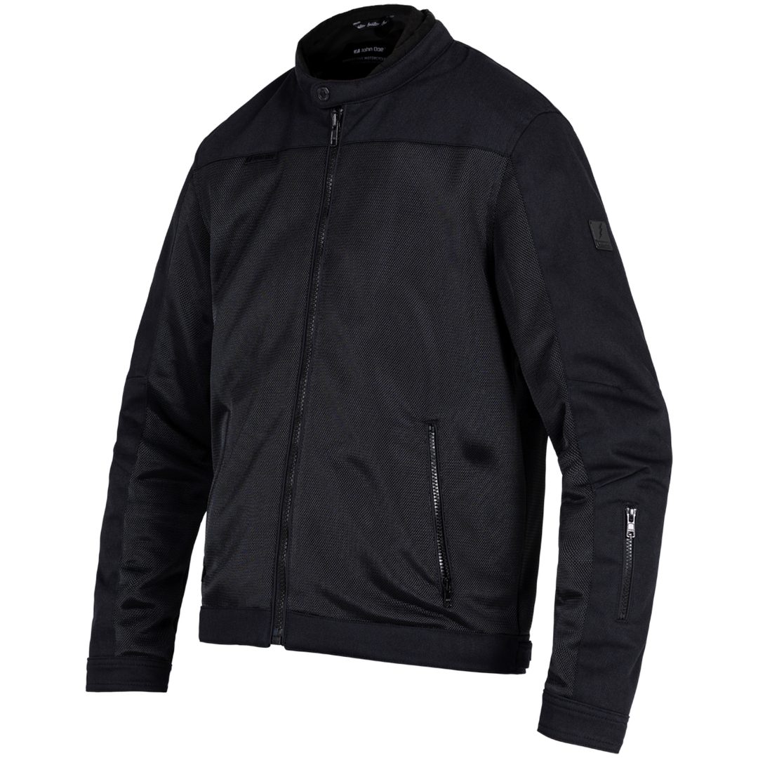 Mc-jacka Textil Aero Mesh Svart JOHN DOE 60 (4XL us) – bild 2