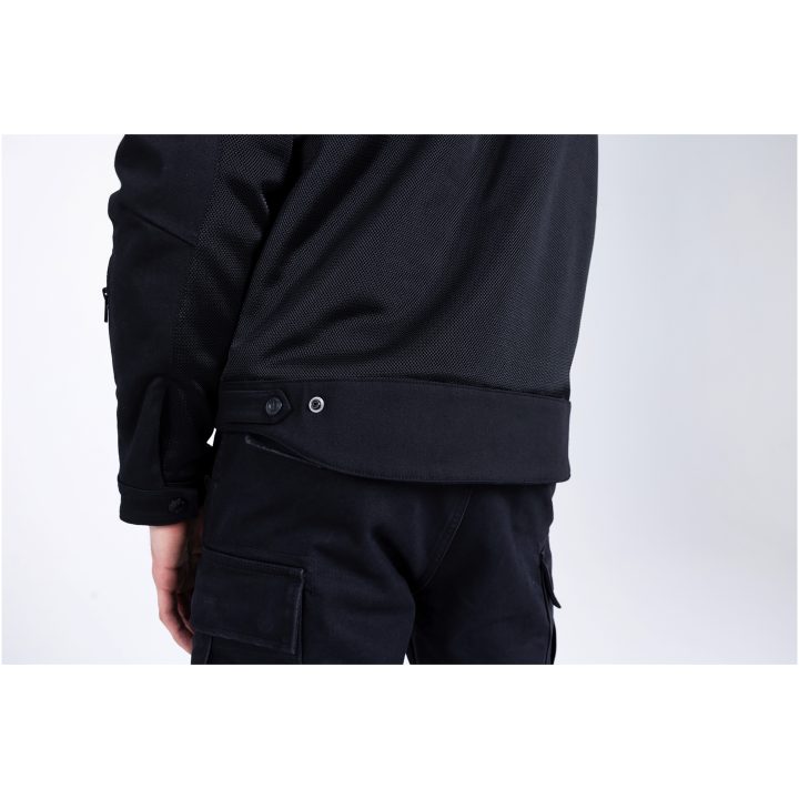 Mc-jacka Textil Aero Mesh Svart JOHN DOE 60 (4XL us) – bild 4