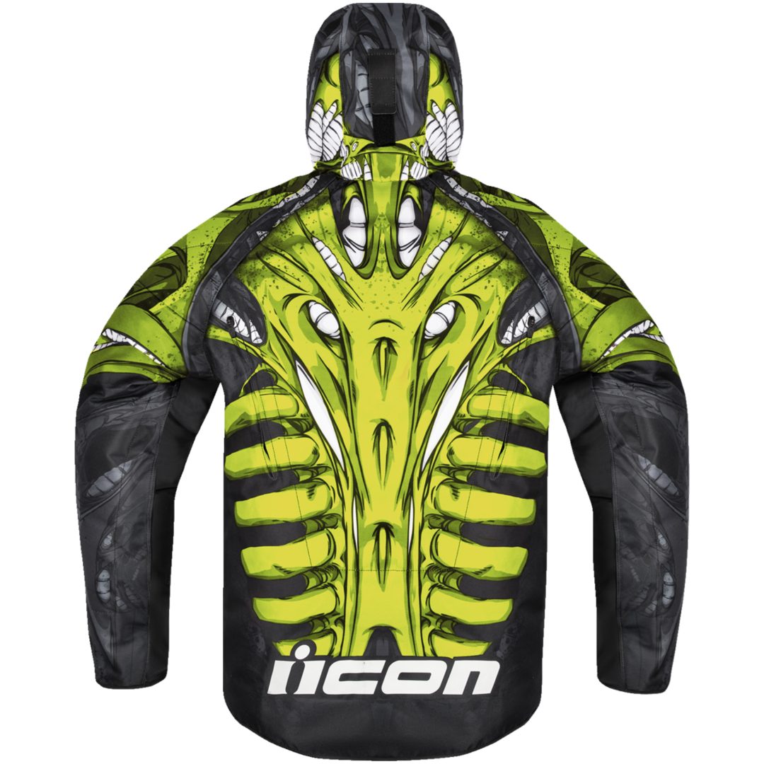 Mc-jacka Textil Airform Manikr Grön ICON Small – bild 2