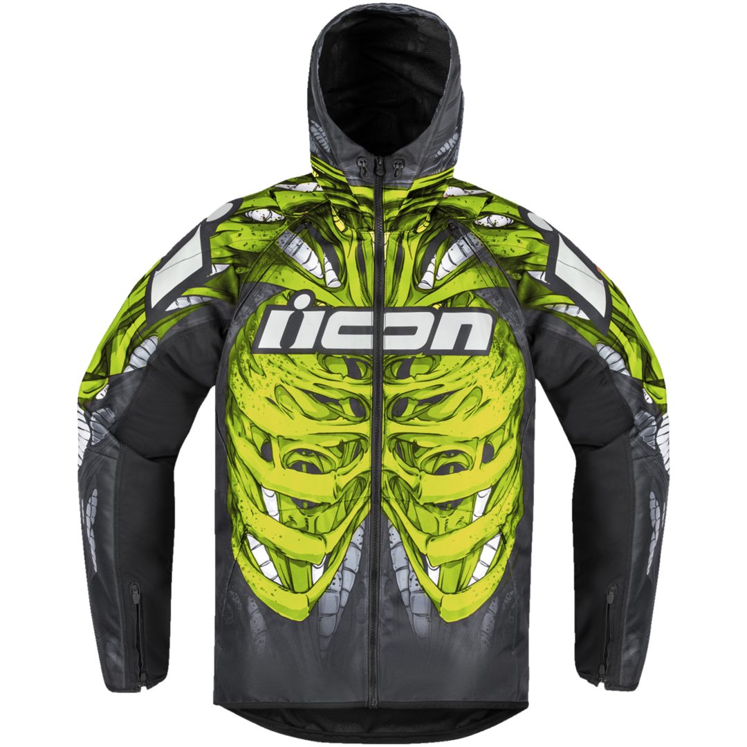 Mc-jacka Textil Airform Manikr Grön ICON Small