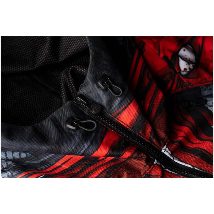 Mc-jacka Textil Airform Manikr Röd ICON Small – bild 5