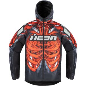 Mc-jacka Textil Airform Manikr Röd ICON