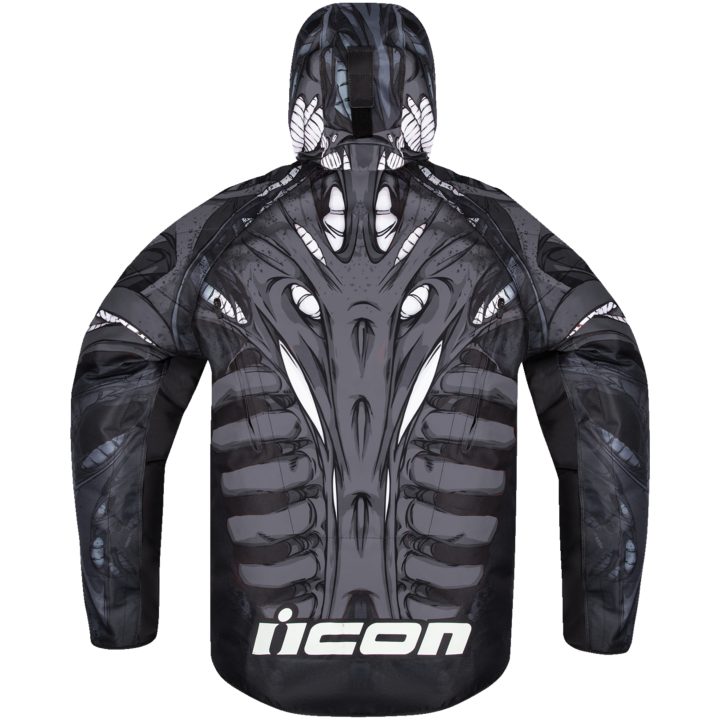 Mc-jacka Textil Airform Manikr Svart ICON Small – bild 2