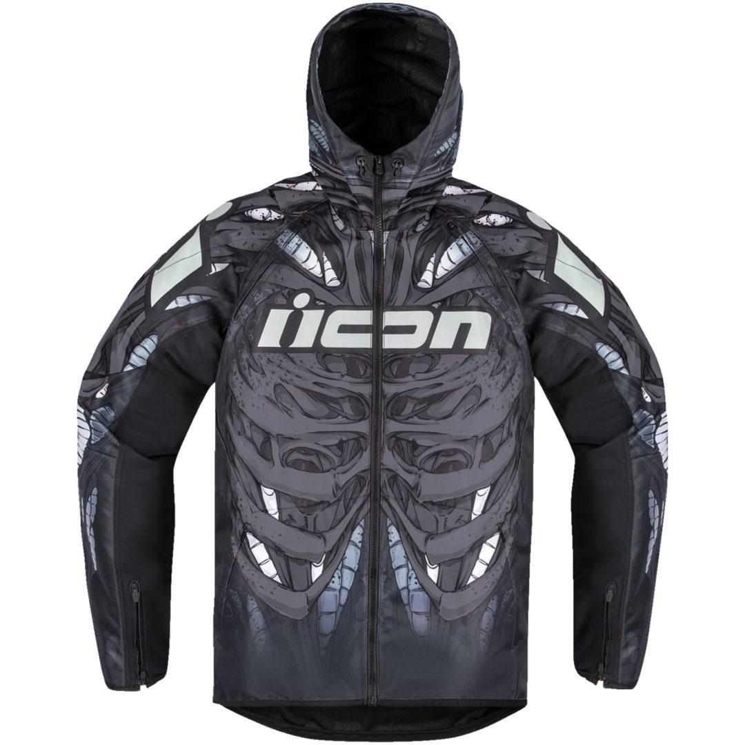Mc-jacka Textil Airform Manikr Svart ICON Small
