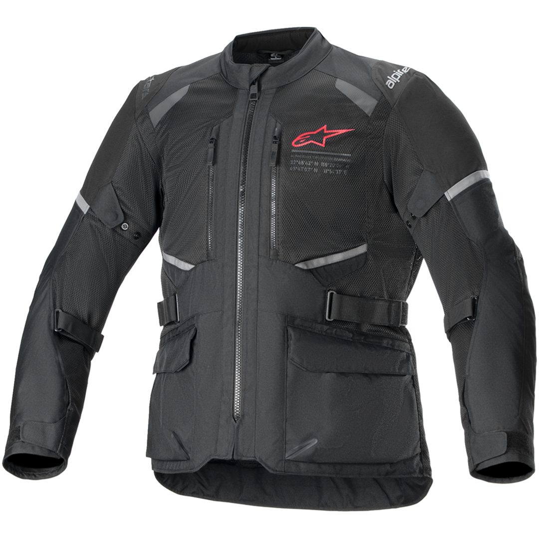 Mc-jacka Textil Andes Air Ds Svart ALPINESTARS Vattenresistent
