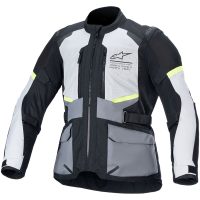 Mc-jacka Textil Andes Air Grå/Svart ALPINESTARS