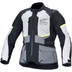 Mc-jacka Textil Andes Air Grå/Svart ALPINESTARS