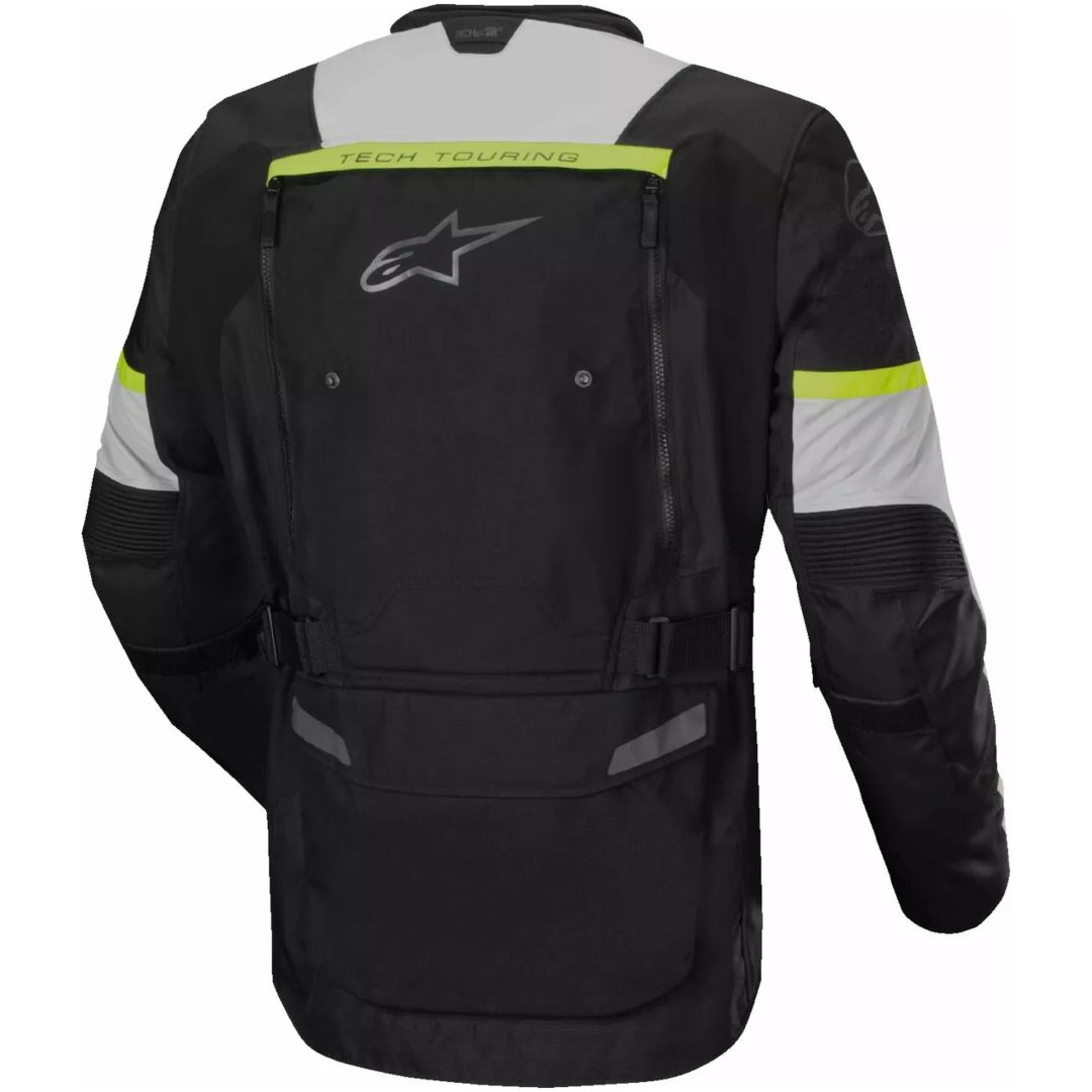 Mc-jacka Textil Bogotà Pro Drystar Svart/fluorescerande Gul/grå ALPINESTARS Small – bild 2