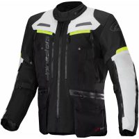 Mc-jacka Textil Bogotà Pro Drystar Svart/fluorescerande Gul/grå ALPINESTARS